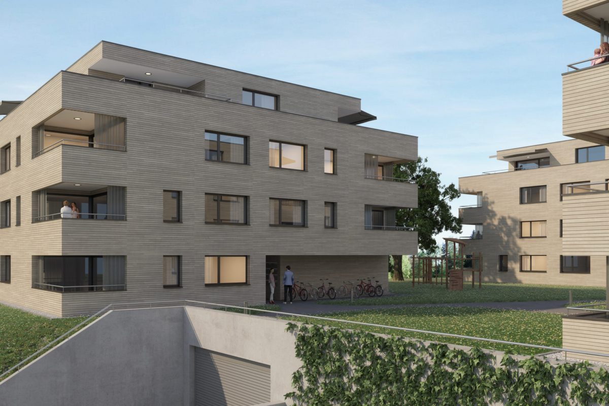 Wohnüberbauung Frilopark in Huttwil | Heiri Architektur + Immobilien AG | Eigentumswohnungen